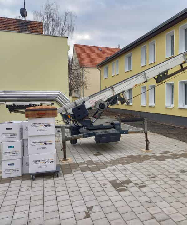 Pflegekassen Umzug mit Möbellift in Weimar