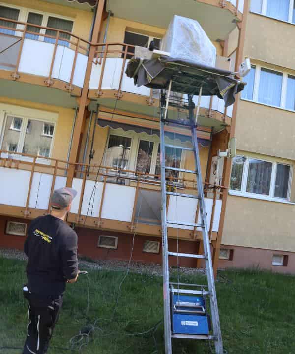 Pflegekassen Umzug mit Möbellift Weimar